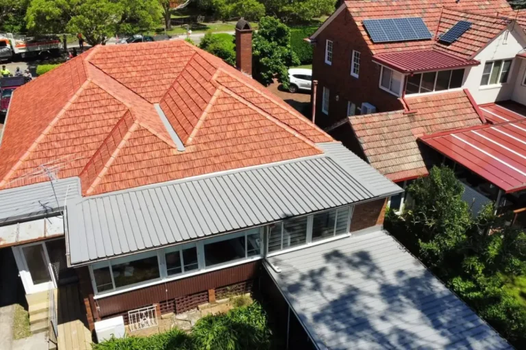 New tile and metal roof on a home in Waverton