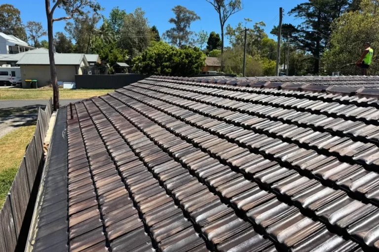 Restored tiled roof in Hazelbrook by Roof Ranger