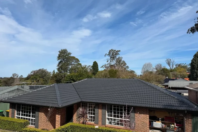 Home in Winmalee with a roof restored by Roof Ranger