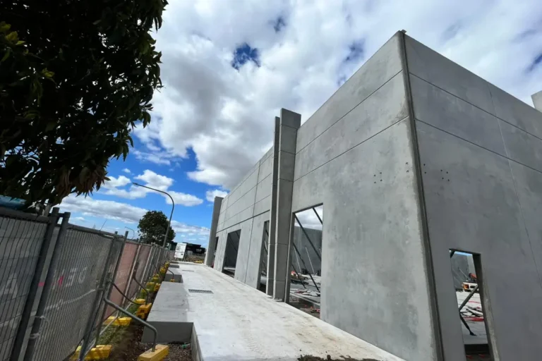 Concrete tilt-up building in Gregory Hills