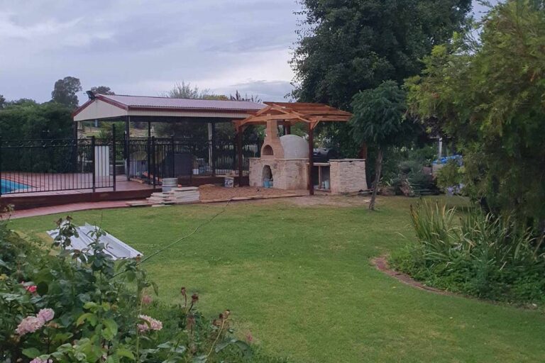 Backyard landscaping by Your Handyman HK